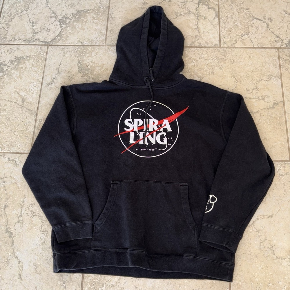 Shane Dawson Spiraling Unisex XL Black Hooded Sweatshirt Hoodie Pig Hoodie Nasa
